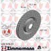 Zimmermann Brake Disc - Standard/Coated, 400.3696.20 400.3696.20